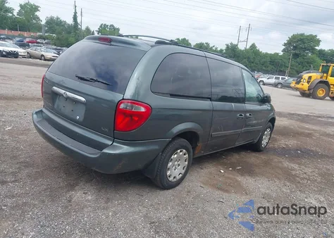 2004 Chrysler Town & Country Lx из США, поврежденный, VIN 2C8GP44R94R576142